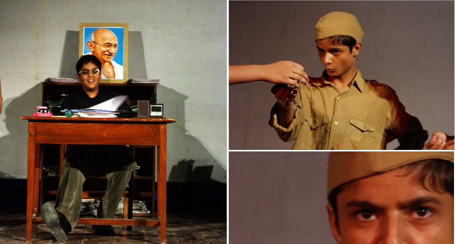 ‘Aaj Ka Abhimanyu’ performed by Fire Flame House on issue of corruption